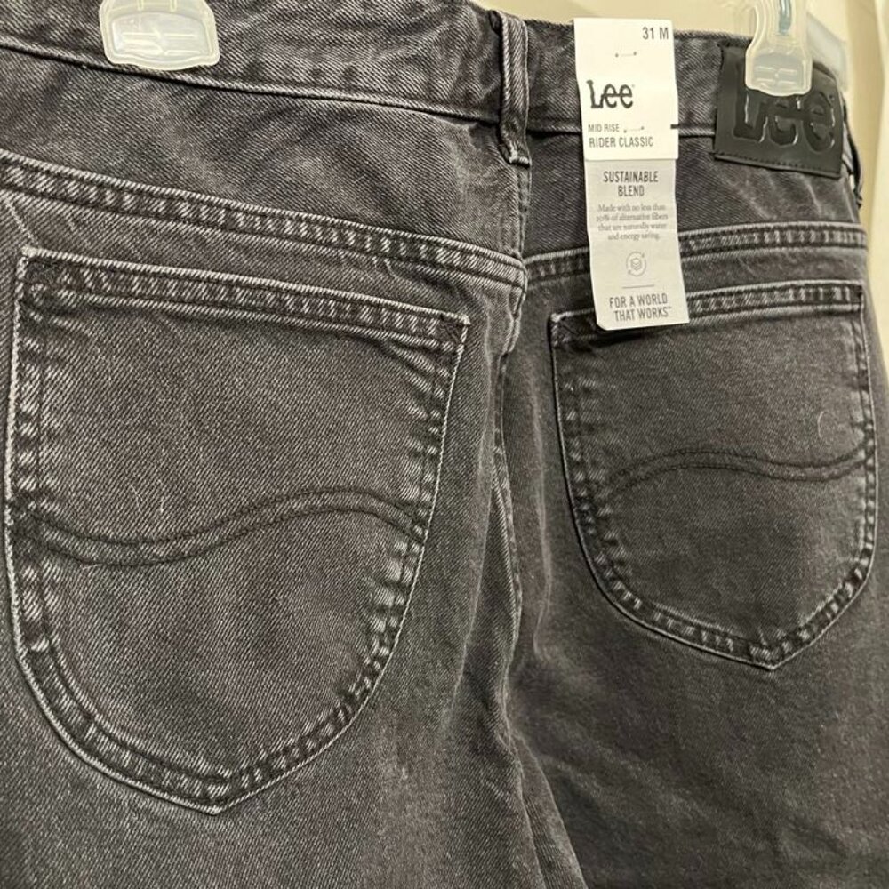 Lee Mid Rise Rider Classic Jeans - Picture 7 of 7